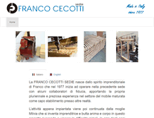 Tablet Screenshot of cecotti.it